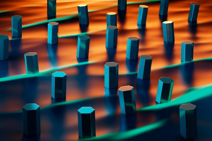 Abstrakte Darstellung von digitaler Strategie