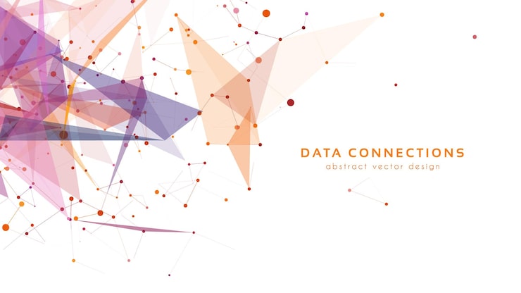 Abstrakte technologische Grafik